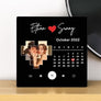 Custom Music Album Fridge Magnet | Personalized Refrigerator Magnet with Built-in Music Player & Photo | Unique Home Decor Gift for Couples Music Lovers